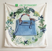 Hermes Throw Blankets